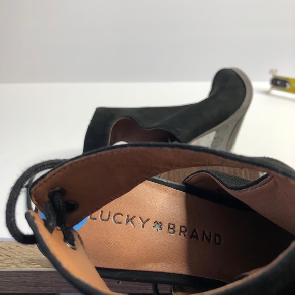 Lucky Brand Ankle open Toe Bottie #7.5 - Picture 8 of 10